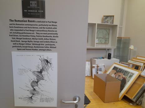 Archiwum Richarda Demarco. Pokój rumuński. Summerhall, Edynburg
