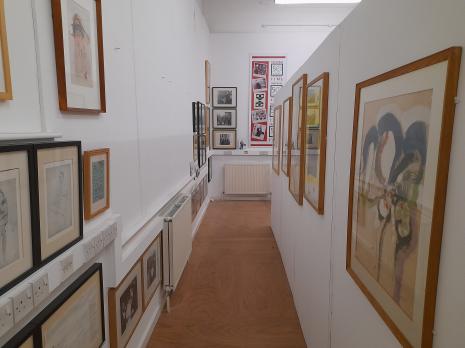 Pokój polski w Archiwum Richarda Demarco. Summerhall, Edynburg
