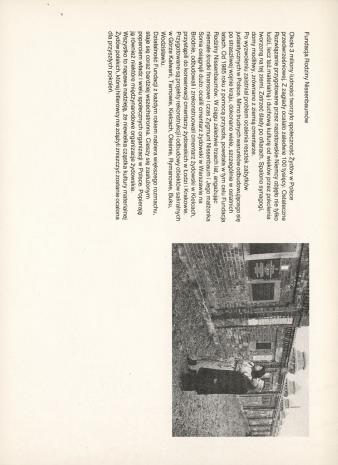 Cmentarz Żydowski w Łodzi : największy cmentarz żydowski w Europie - fotografie : [katalog wystawy], Muzeum Sztuki w Łodzi  14 kwiecień - 1 maj 1988 r.  