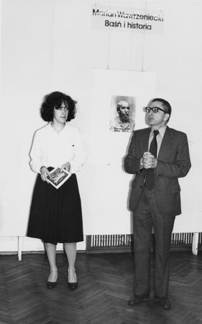 Hanna Grzeszczuk (Dział Sztuki Polskiej), dyr. Ryszard Stanisławski (ms)