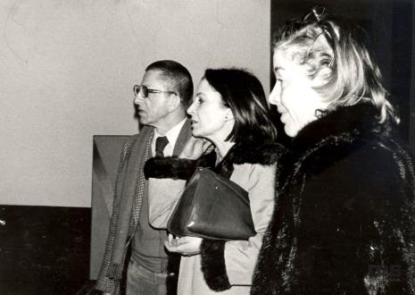 Dyr. Ryszard Stanisławski (ms), Lea Vergine i Elisabette Fermani