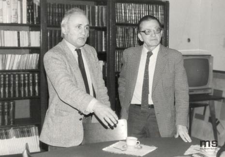 Richard Demarco i dyr. Ryszard Stanisławski (ms)
