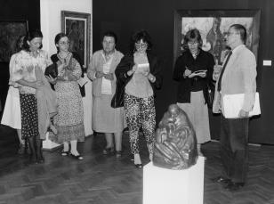 Konferencja prasowa i otwarcie na nowo zaaranżowanej Międzynarodowej Kolekcji Sztuki XX wieku ze zbiorów Muzeum Sztuki w Łodzi