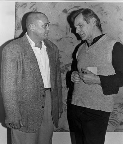 Günther Uecker w rozmowie z Józefem Robakowskim