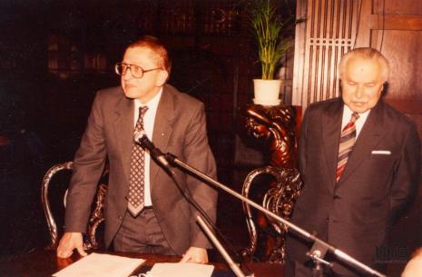 Dyr. Ryszard Stanisławski (ms), Ryszard Brudzyński (były wicedyrektor ms)