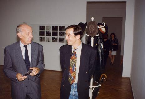 Alain Bry (ambasador Francji) i Thiery Pratt (wicedyrektor Musée d’Art Contemporain, Lyon)