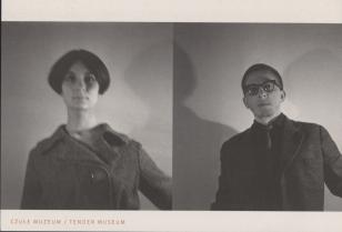 [Kartka pocztowa] Marysia Lewandowska; Czułe Muzeum/ Tender Museum. Foto: Ryszard Stanisławski i Urszula Czartoryska, lata 60.