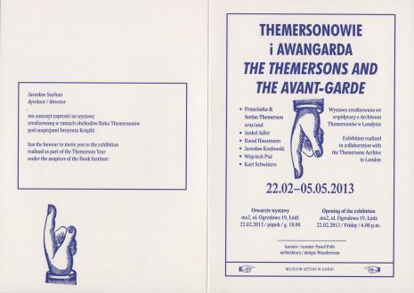 [Zaproszenie] Themersonowie i awangarda/ The Themersons and the avant-garde. [...]
