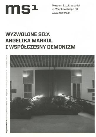 [Ulotka/Folder] Wyzwolone siły. Angelika Markul i współczesny demonizm. […]