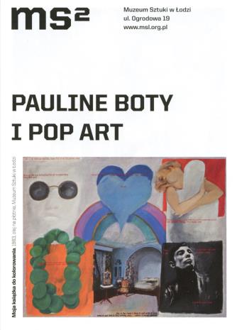 [Ulotka/Folder] Pauline Boty and Pop Art. 