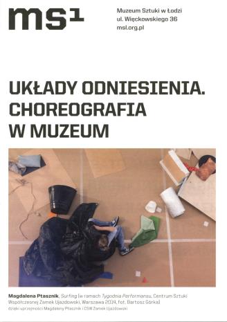 [Ulotka/Folder] Układy odniesienia. Choreografia w muzeum.