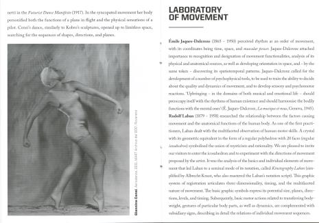 [Informator/ Folder] Moved bodies. Choreographies of modernity.  