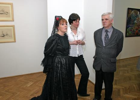 Agnieszka Sowińska (Dział Edukacji), Joanna Świnoga (Sekretariat), dr Jacek Ojrzyński (wicedyrektor ms)