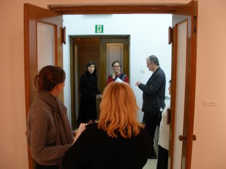 Wizyta krytyków brytyjskich w Muzeum Sztuki w Łodzi