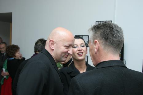Leszek Knaflewski i Aleksandra Ska (Aleksandra Knaflewska) w rozmowie z kolekcjonerem Dariuszem Bieńkowskim