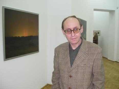 Twórca książek artystycznych Jacek Wdzięczak (fot. M.Ch.)